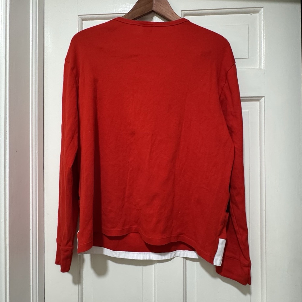 Santa Christmas Long Sleeved Tee Size Large Target - Picture 4 of 5